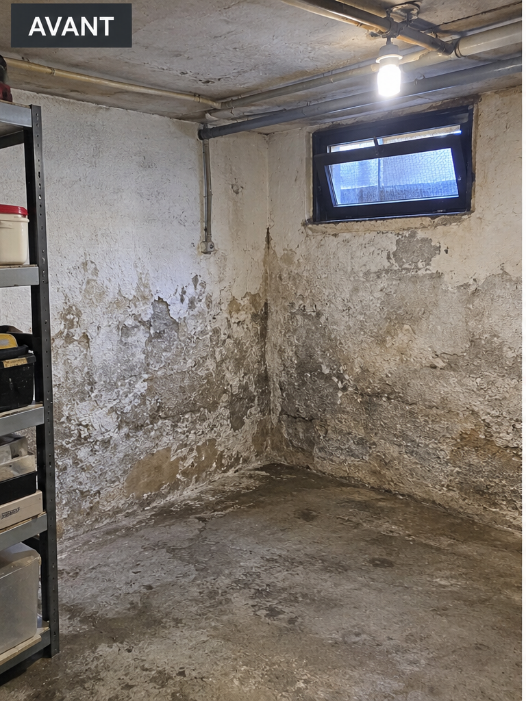 Cuvelage de cave — Avant